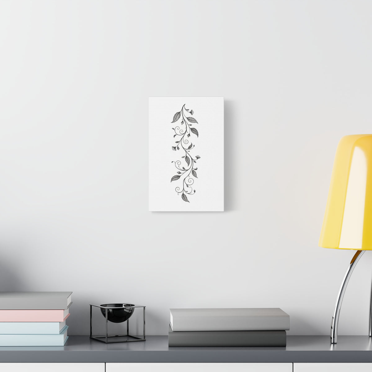 Floral Vine Wall Canvas