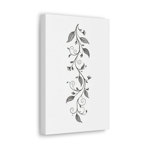 Floral Vine Wall Canvas