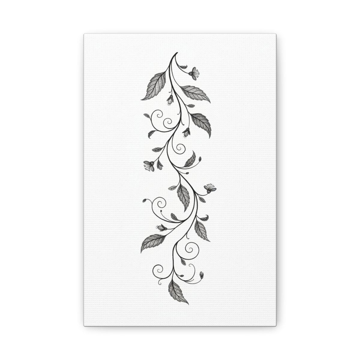 Floral Vine Wall Canvas